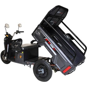 Resim Stmax Gf200 3 Tekerli Elektrikli Araç Koyu Gri 