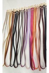 Resim fundahobi Spagetti Askı (TELEFON ASKISI) 1 Cm Bej 