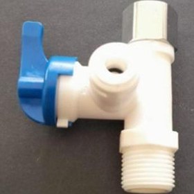 Resim Su Arıtma Plastik Hat Alma Vanası Metal Rekorlu 3/8 - 1/4 -3/8 