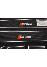 Resim Audi Q5 S Line 2009-2015 Araç Içi Silikon Kaymaz Ped Kaplama Seti 