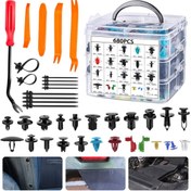 Resim JFIND 680 Parça Sökme Perçinleme Onarım Bağlantı Modifiye Aksesuarları Seti Kutulu 