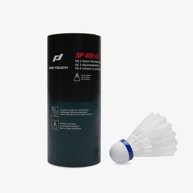 Resim Pro Touch Unisex Beyaz 3'lü Badminton Topu 
