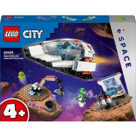 Resim LEGO® City Uzay Gemisi ve Asteroit Keşfi 60429 4+ Yaratıcı Oyuncak Yapım Seti - 126 Parça 