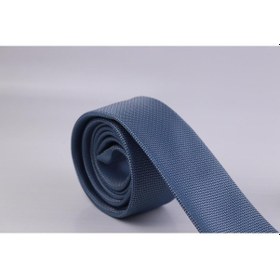 Resim Demfashion Özel Desenli Kravat Mendil Seti - Mavi (533048352) Mavi 