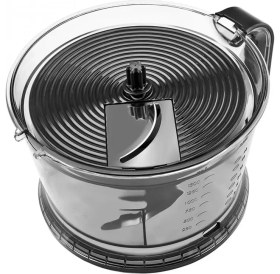 Resim Karaca 2000W Turbo Doğrayıcı, Dilimleme, Rondo, Blender - Ikili Çelik Mikser 6 In 1 Çok Amaçlı Mutfak Robotu 