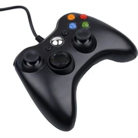 Resim Xbox 360 PC Uyumlu Wired Kablolu Kol Gamepad Joystick Controller 
