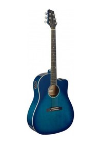 Resim Stagg Elektro Akustik Gitar SA35DSCE-TB 