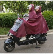 Resim Yağmur Fırtınasını Önlemek İçin Motosiklet Araba Panço Yağmurluk Siyah 