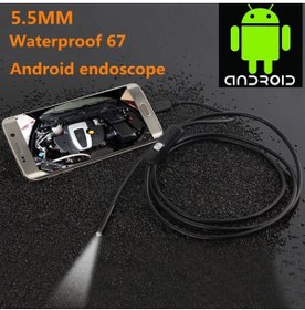 Resim morlalem Yumuşak Kablolu, 10mt. 5,5mm Mini Endoskop Usb Yılan Kamera 