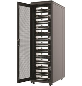 Resim Ager 32u 600x800mm Dikili Tip Siyah Kabinet Vega Ag-vb32u6080s1 Cam Kapak 