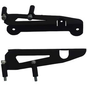 Resim Gp Kompozit Honda Pcx 125 / 150 2011-2024 Uyumlu Arka Çanta Demiri Siyah Çok Renkli 