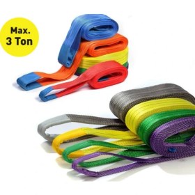 Resim Kafenn Polyester Sapan Halat 3 Ton 6 mt 