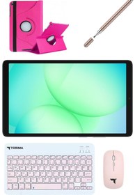 Resim Samsung Galaxy Tab A11 8gb 128gb 8.7" TABLET+ PEMBE KILIF+KALEM+KLAVYE+MOUSE 