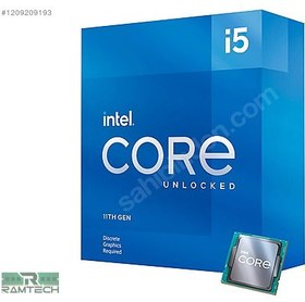 Resim İntel i5-11400F 2.6 GHz 4.4 GHz 12MB LGA1200P VGA'sız 65W 