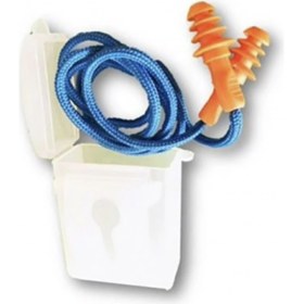 Resim Essafe Çam Tipi Kulak Tıkacı Kordonlu Kutulu 24DB Ge 1425 100 Adet 