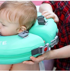 Resim Mambobaby Boyun Destekli Yüzme Simidi - Mavi 