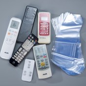 Resim 100 adet Ombre PVC Isı Küçültme Torbaları, Şeffaf Toz Geçirmez Mühürleme Filmi, DIY Kozmetik Ambalajı, Elektronik ve Küçük Ürünler için Plastik Isı Küçültme 