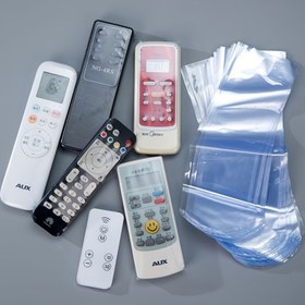 Resim 100 adet Ombre PVC Isı Küçültme Torbaları, Şeffaf Toz Geçirmez Mühürleme Filmi, DIY Kozmetik Ambalajı, Elektronik ve Küçük Ürünler için Plastik Isı Küçültme 