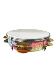 Resim Fasıl Tefi Profesyonel Carbon Gökkuşağı Rengi Kasnak Beyaz Film 