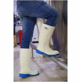 Resim Polly Boot BEYAZ / MAVİ PU ÇİZME NO:4 
