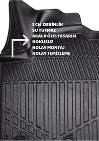 Resim Renault Symbol 2013-2019 Yılları Arası Modeller Için Oto Paspas 
