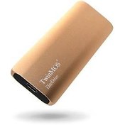 Resim TwinMos 512Gb PSSDFGBMED32-G USB3.2/TYPEC Gold External Taşınabilir SSD 