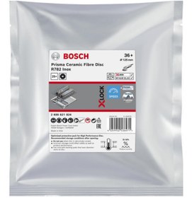 Resim Bosch X-lock R782 Prisma 125 Mm 36+ K 25'li Fiber Disk - 2608621824 