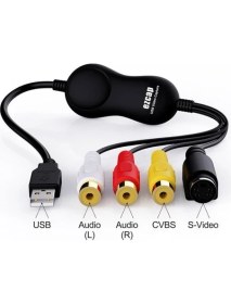 Resim Leonpro USB 2.0 Video Capture Kart Eski Video Kasetlerini Pc Ye Aktarma Aparatı 