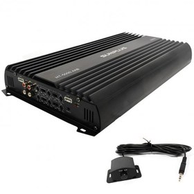 Resim OTO ANFİ 5000W 4 KANAL BASS KONTROL SUNPLUS HITECH HT-5000.4AB 