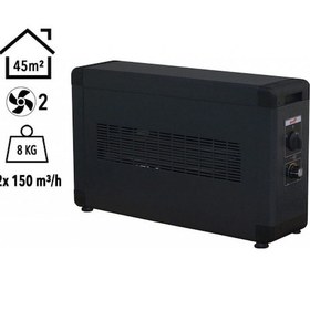 Resim Heatbox Hbb4000f Board 4000 Watt Monofaze Elektrikli Fanlı Isıtıcı Füme 