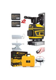 Resim Staxx ELS-12CL Işınlı X2 Çift Akülü Kumandalı Köşe Yeşil Lazer 