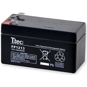 Resim Ttec 12 Volt 1.3 Amper Kuru Akü 12v 1.3a 2024 Üretim 