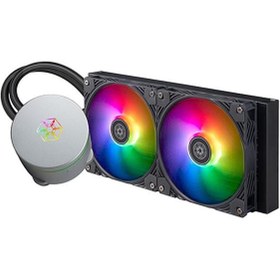 Resim Silverstone SST-IM280-ARGB IceMyst 280 2x14cm Fanlı ARGB Intel-AMD Uyumlu Sıvı Soğutucu 