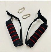 Resim Willowhaven 2/4 Adet Siyah Kancalı Ağır Hizmet Tipi Lastik Kablo Makinesi Tutacakları Çift 