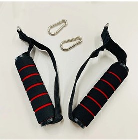 Resim Willowhaven 2/4 Adet Siyah Kancalı Ağır Hizmet Tipi Lastik Kablo Makinesi Tutacakları Çift 