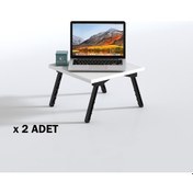 Resim Kenzlife Laptop Dizüstü Bilgisayar Sehpası Tankutay Byz 2 Li Set 20 39 39 Yemek Sofra Siyah Ayak 