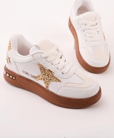 Resim Muggo GALAXY Yıldız Detaylı Bağcıklı Çocuk Günlük Sneaker Spor Ayakkabı 
