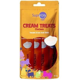 Resim Supreme Crema Tavuk Etli Ek Besin ve Kedi Ödülü 4x14 Gr 
