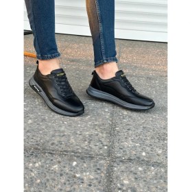Resim Luis Figo Deri Rahat Ortopedik Erkek Günlük Kışlık Kaymaz Taban Sneaker Ayakkabı 40-44 