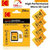 Resim KODAK Yüksek Hızlı Bellek Kartı Dash Kameraları İçin, 32GB 64GB 128GB 256GB, Gözetim Kamerası SD Kartı, PC, Kulaklıklar, Hoparlör, HD Kamera, PSP, SD Adaptörü, Akıllı Telefon/Kamera SD Kartı Depolama Genişletme 