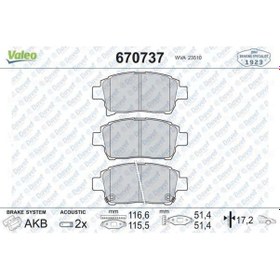 Resim Dısk Fren Balata On Toyota Yarıs 1.0/1.3/1.5/1.4d 9906 