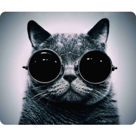 Resim Lemestar Yumuşak Ve Konforlu 9 Farklı Kedi Desenli Kaymaz Mouse Pad 18x22cm Optik 