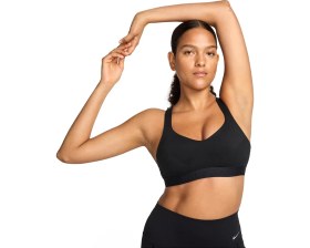 Resim Nike Indy High-Support Kadın Siyah Sporcu Sütyeni - Yüksek Destekli Koşu ve Hııt Bra | FD1068-010 