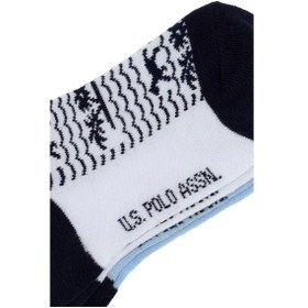 Resim U.S. Polo Assn. Erkek Çocuk 2'li Patik Çorap 50311350-VR013 