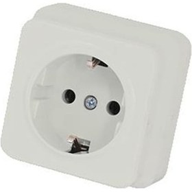 Resim Topraklı Sıva Üstü Priz 