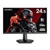 Resim Koorui 24.5" 25E3A 170Hz 1ms1920x1080 170Hz HDMI DP FreeSync Vesa Gaming Monitör Siyah 