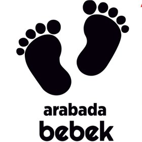 Resim MIGNATIS Arabada Bebek Var Sticker Yapıştırma Çıkartma 12x9cm 