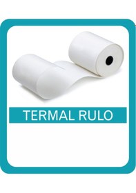 Resim 58x50 Termal Rulo Tam Metraj Garantili 240 Adet 24 Paket 