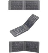 Resim Acer Iconia P10 (NT.LG1EY.001) 10.4\ Uyumlu Kablosuz Bluetooth Şarjlı Katlanır Klavye 