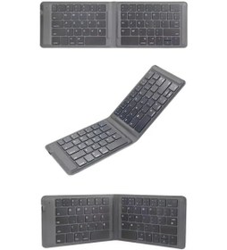 Resim Acer Iconia P10 (NT.LG1EY.001) 10.4\ Uyumlu Kablosuz Bluetooth Şarjlı Katlanır Klavye 